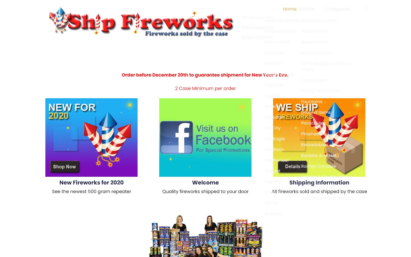 Ship Fireworks